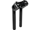 Harley Davidson FX [1974-1978] – 10" Club-Style Pullback-Riser mit schwarzer Klemme-1