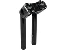 Harley Davidson FX [1974-1978] – 10" Club-Style Pullback-Riser mit schwarzer Klemme-4