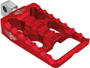 Harley Davidson Softail [2018-2025] – MX V1 Soziusfußrasten Rot Eloxiert-5