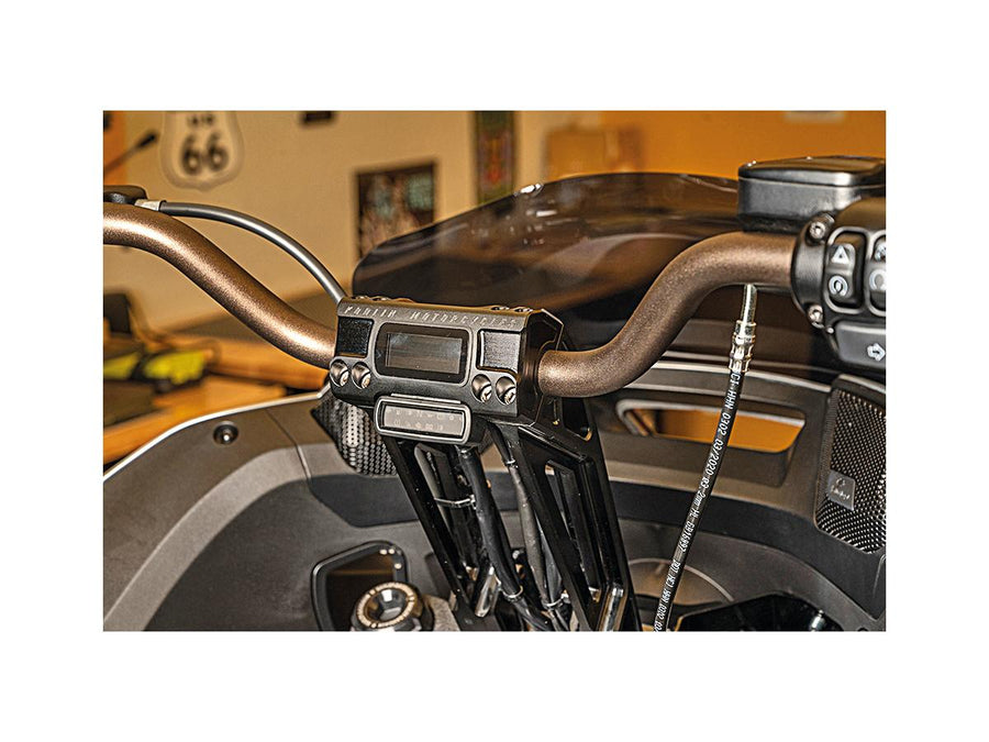 Harley Davidson Sportster [1985-2020] – 10" Fastback Risers für OE Digitaltacho