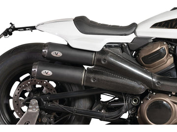 Harley Davidson Sportster S RH1250S [2021-2025] – Kohlefaser Hitzeschild für - 0