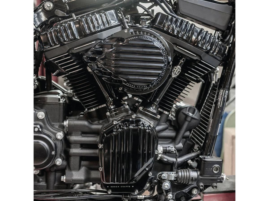 Harley Davidson Softail [2018-2024]-camshaft cover black anodized