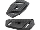 Harley Davidson Touring [1985-2025] – Speedliner Sozius Trittbretter Schwarz Eloxiert-2