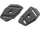 Harley Davidson Touring [1985-2025] – Speedliner Sozius Trittbretter Schwarz Eloxiert-4