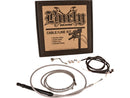Harley Davidson Flhrxs [2021-2025]-14 "Gorilla bar cable set stainless steel clear ...-3