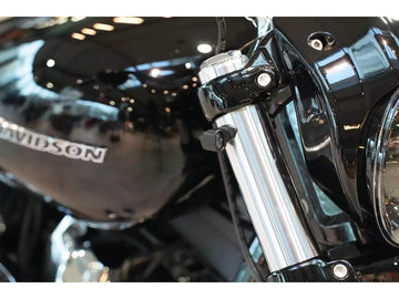 Harley Davidson Softail [1984-2017]-Quick-Stripe Blinkerset 41mm black - 0