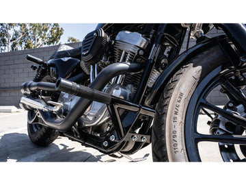 Harley Davidson Sportster [2004-2020]-Brawler front and rear-down bracket kit - 0