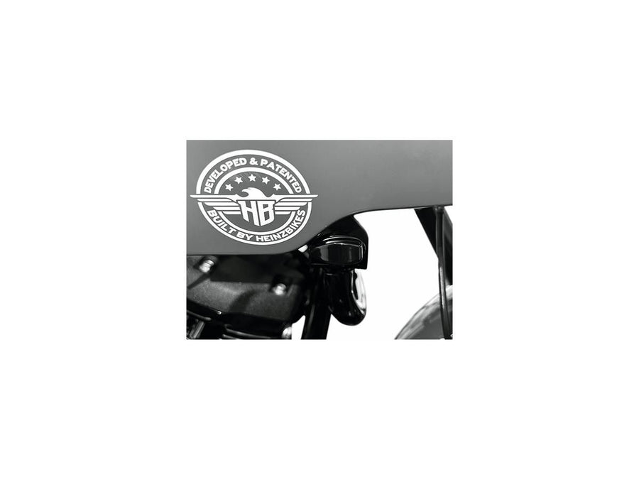 Harley Davidson FXLRST [2022-2025] – Nano ST Series LED-Blinker, eloxiertes Schwarz