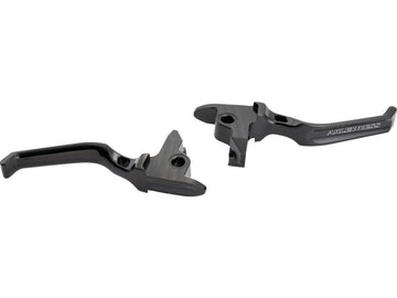 Harley Davidson Softail [2015-2017]-Method hand lever black anodized cable coupling