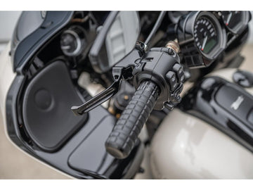 Harley Davidson Touring [2008-2013] -Method Handhendel Zwart geanodiseerd kabelkoppeling - 0