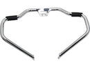 Harley Davidson Softail [2018-2024]-Motor protection bar with motorway rack chrome-5