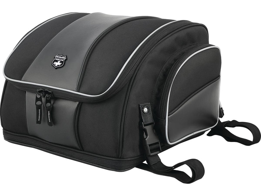 Harley Davidson-Route 1 Weekender backrest luggage pocket black