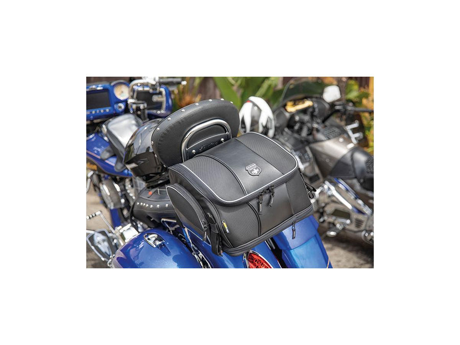 Harley Davidson-Route 1 Weekender backrest luggage pocket black
