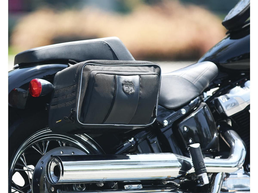 Harley Davidson Softail [2000-2017] – Route 1 Road Trip Satteltaschen Schwarz