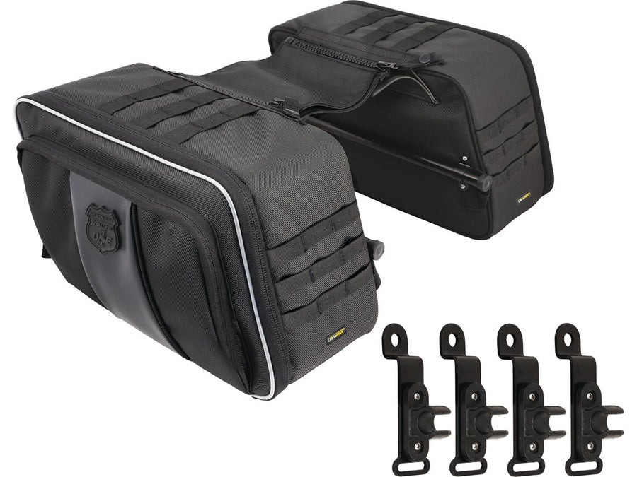 Harley Davidson Softail [2000-2017] – Route 1 Road Trip Satteltaschen Schwarz
