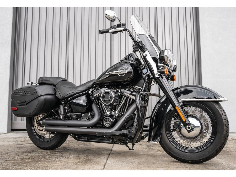Harley Davidson FLSL [2018-2021] -MX-stijl foodboards Satin Black