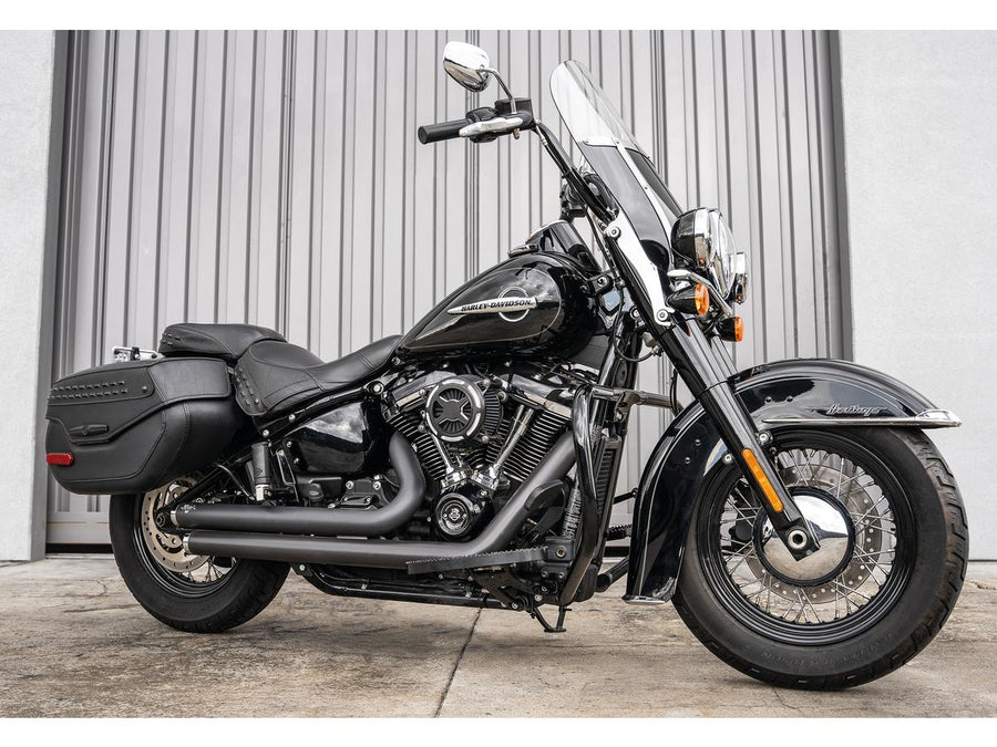 Harley Davidson FLSL [2018-2021] -MX-stijl foodboards Satin Black