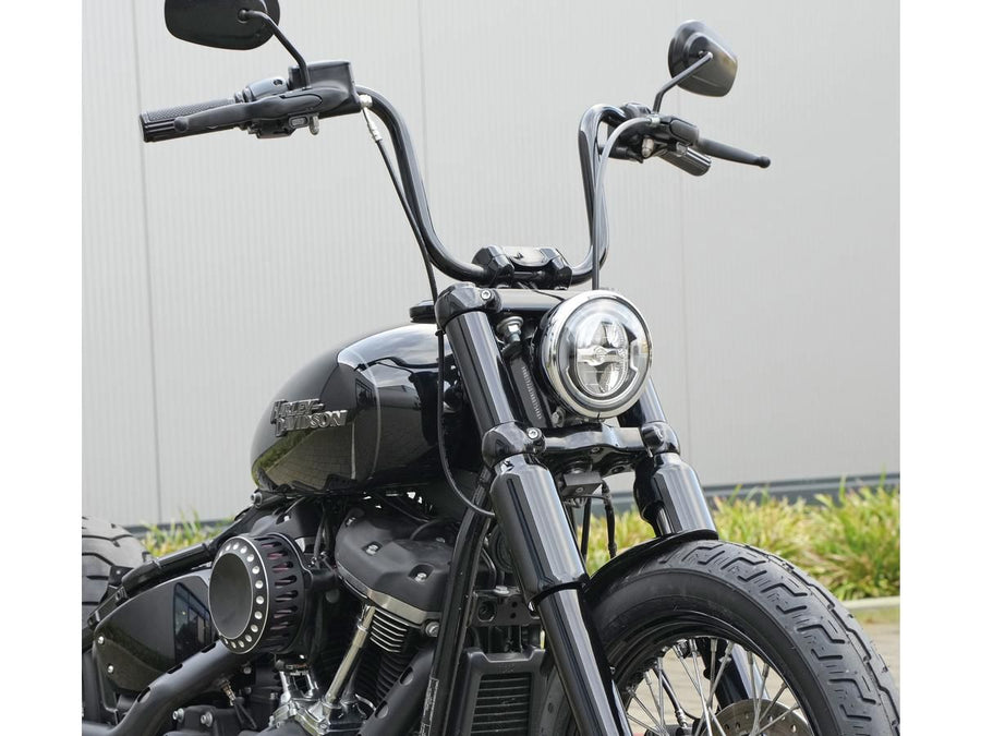 Harley Davidson FXBB [2018-2020] – Untere Gabelabdeckung Glanz Schwarz