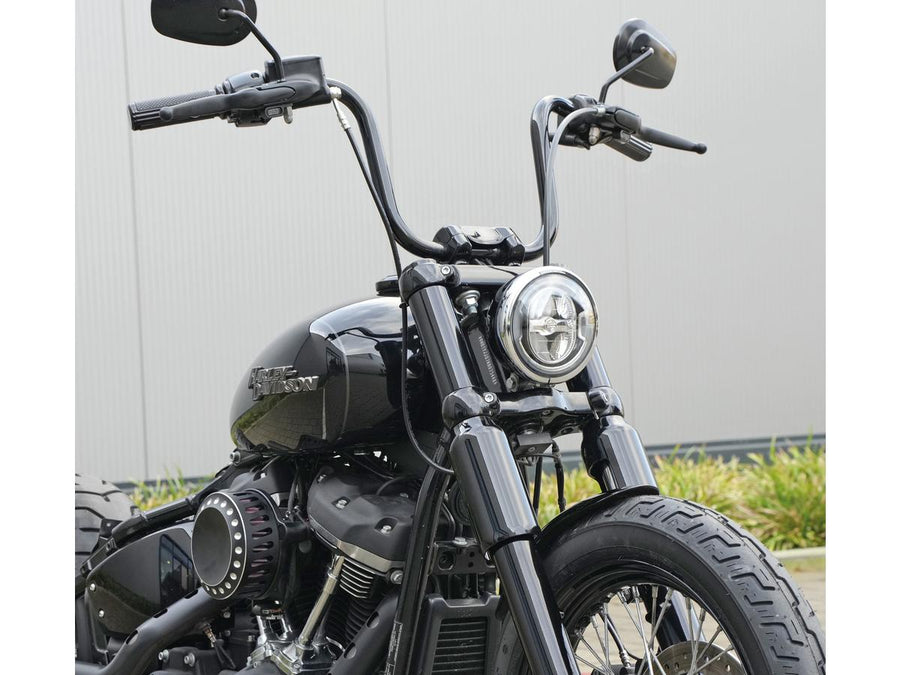 Harley Davidson FXBB [2018-2020] – Untere Gabelabdeckung Glanz Schwarz