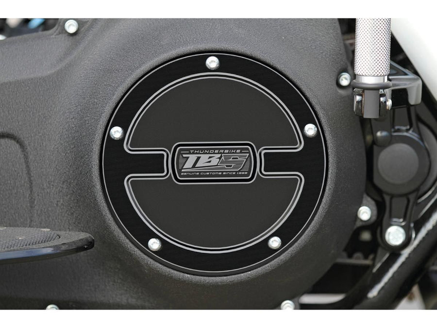 Harley Davidson Softail [2019-2024] – TB-S Kupplungsdeckel Schwarz Geschnitten