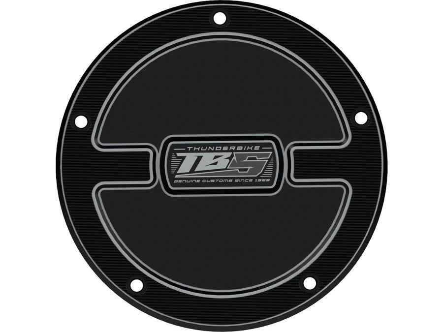 Harley Davidson Softail [2019-2024] – TB-S Kupplungsdeckel Schwarz Geschnitten
