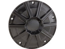 Harley Davidson Touring [2016-2024] -10-gauge derby cover zwart geanodiseerd-1
