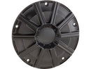 Harley Davidson Touring [2016-2024] -10-gauge derby cover zwart geanodiseerd-3