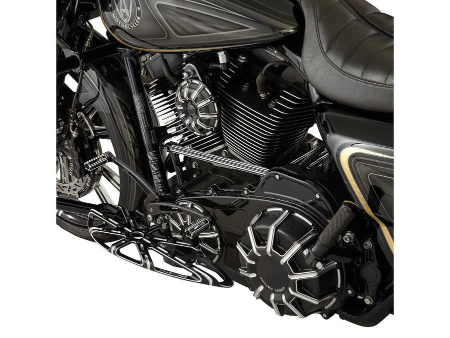 Harley Davidson Sportster [2007-2020]-Hupen-Kit Schwarz Cut