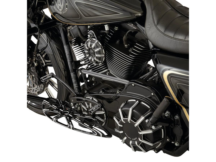 Harley Davidson Sportster [2007-2020]-Hupen-Kit Schwarz Cut