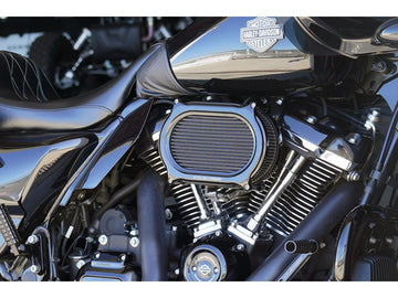 Harley Davidson FLFBS 114 [2018-2020]-Stage 2 Oval Upgrade Luchtfilter zwart - 0