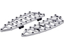 Harley Davidson Touring [1985-2025]-MX driver's footrest chrome-3