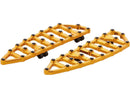 Harley Davidson FLSL [2018-2021]-MX driver's footrest gold anodized-1
