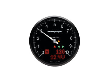 Harley Davidson - Motoscope Chronoclassic 2.0 Instrumentschaal: 10.000 tpm;