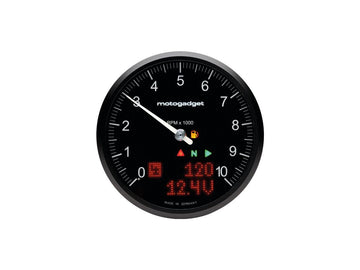 Harley Davidson - Motoscope Chronoclassic 2.0 Instrumentschaal: 10.000 tpm; - 0