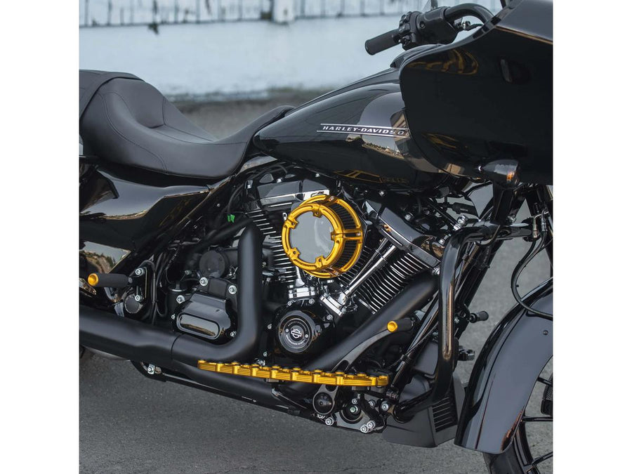 Harley Davidson FLHXSE [2023-2024] – Method™ Clear Series Luftfilter Gold Eloxiert