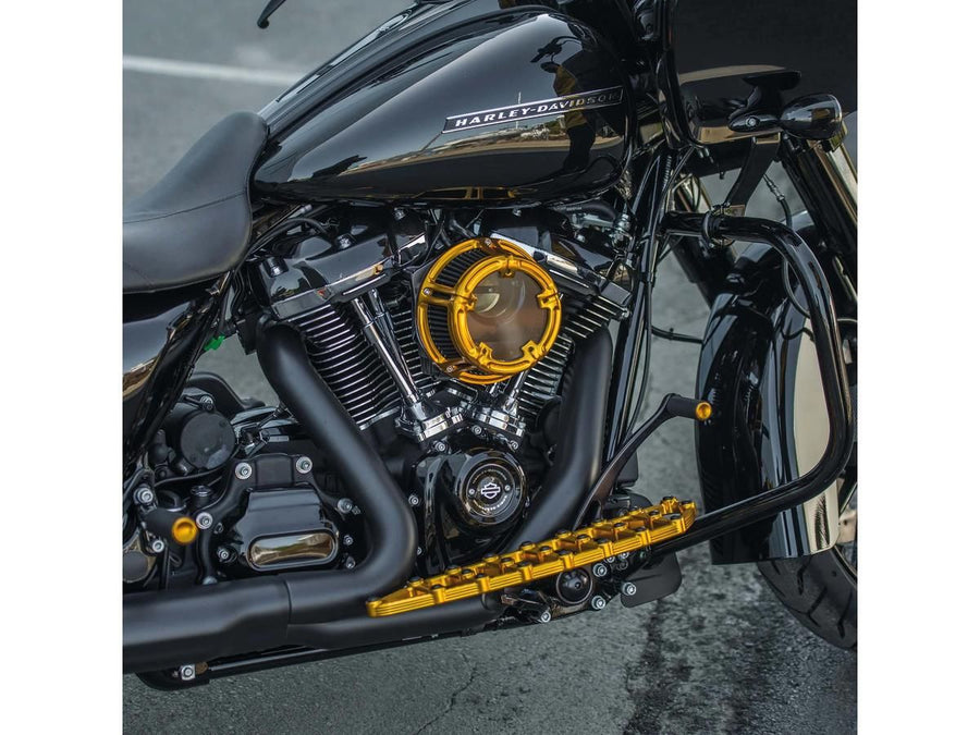 Harley Davidson FLHXSE [2023-2024] – Method™ Clear Series Luftfilter Gold Eloxiert