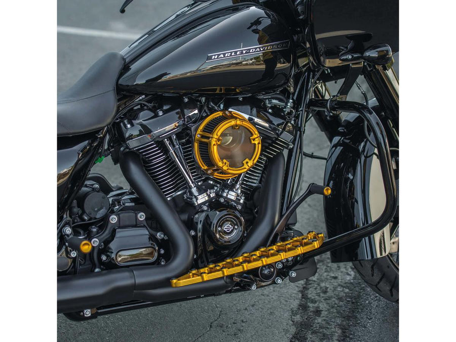 Harley Davidson FLHXSE [2023-2024] – Method™ Clear Series Luftfilter Gold Eloxiert
