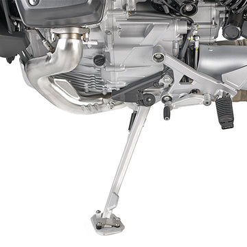 Moto Guzzi Stelvio 1000 [GIVI] - Voetverlenging van aluminium en roestvrij staal voor de originele zijstandaard