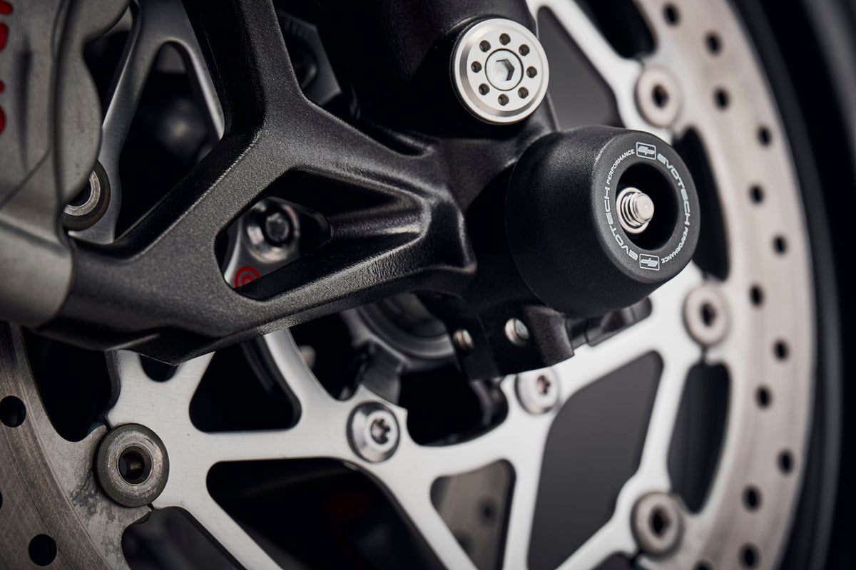 Triumph Street Triple R [2017–2019] - Achsprotektoren-Set – 360° Ansicht 6