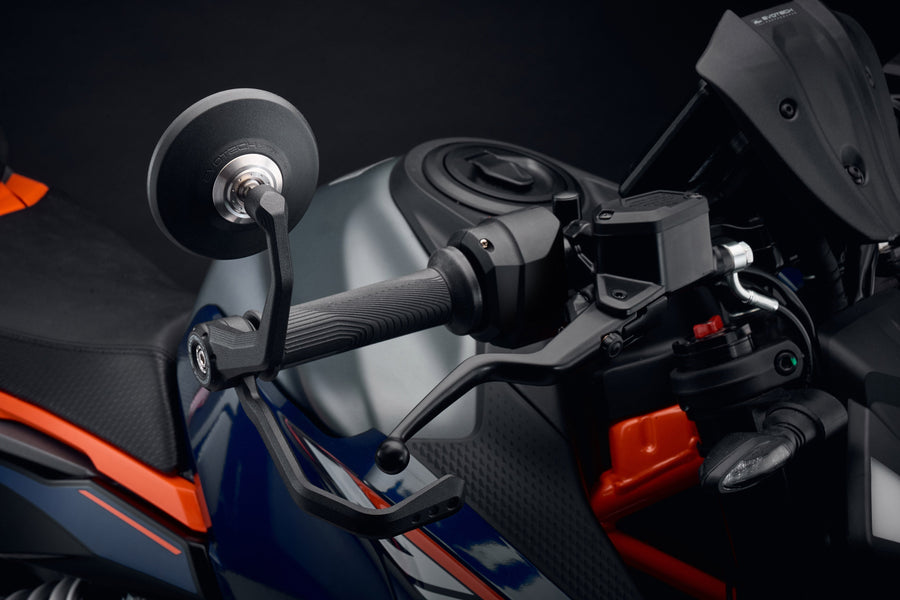 KTM 125 Duke [uit 2024] - Retro stuurspiegel en hendelbeschermingsset