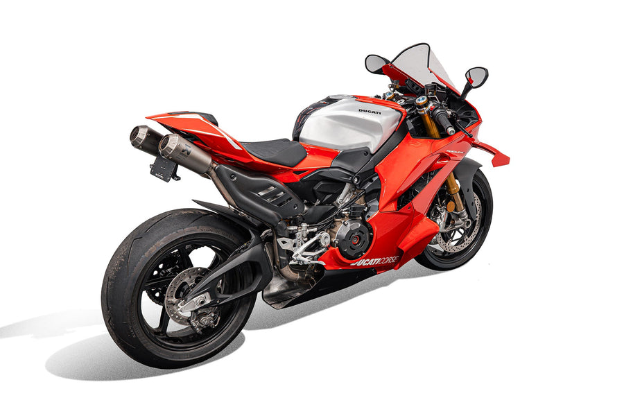 Ducati Panigale V4 R [2026+] - Dynamischer Kennzeichenhalter mit V1 LED-Blinkern