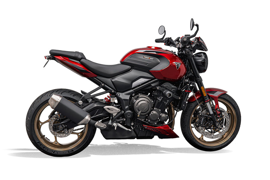 Triumph Trident 800 [2026+] - Kennzeichenhalter mit rotem LED-Rücklicht