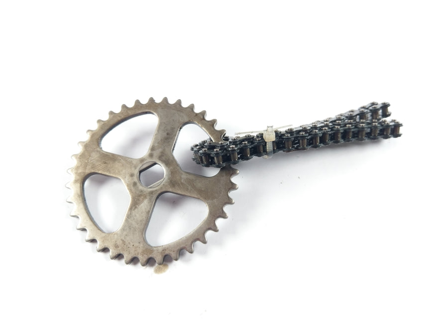 Honda NTV 650 RC33 - Gear and chain drive oil pump