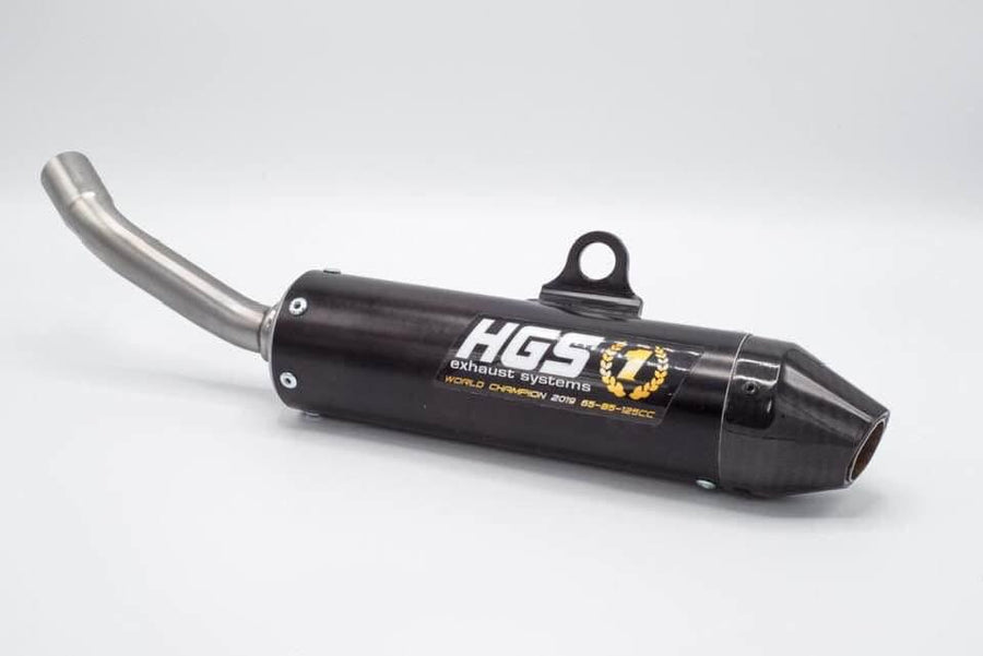 HUSQVARNA TC 125 [2023-2025] - Geluiddemper met carbon eindstuk