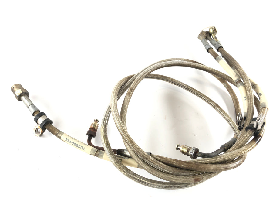 Can Am Spyder SM5 [2009] - Steel braided brake lines set front rear
