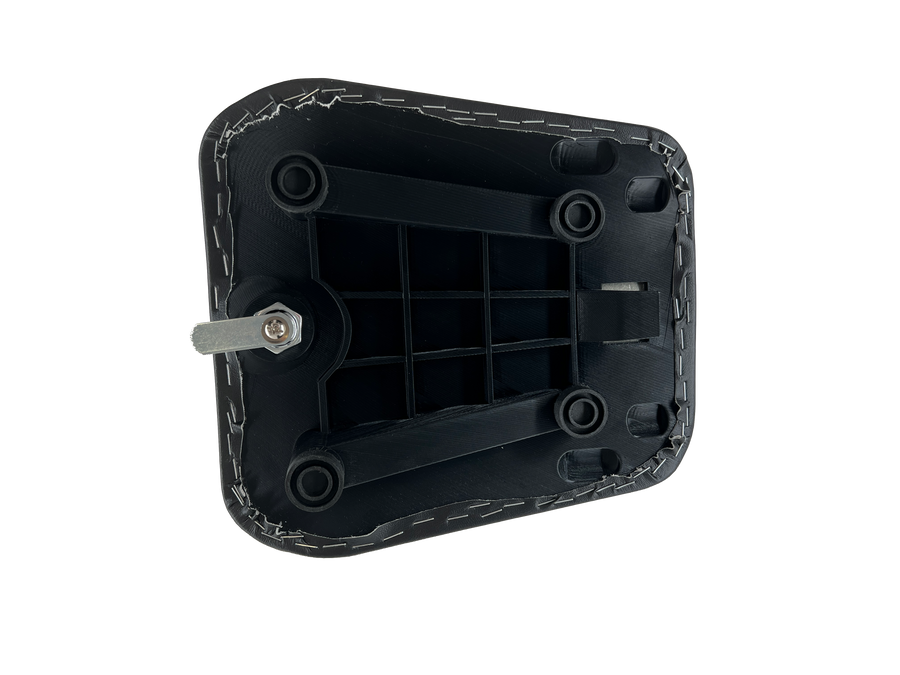CAGIVA MITO 125 EVO SOCIUS STOEL STEAT COVER MET SLOT [ZWART]