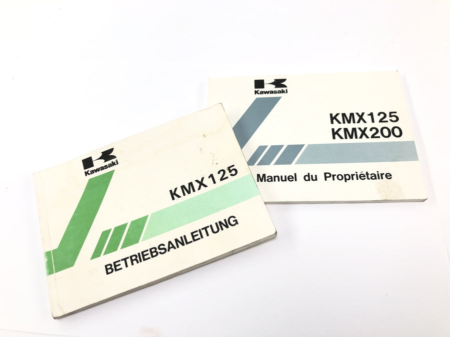Kawasaki KMX 125 [1996] - Betriebsanleitung Handbuch Bedienungsanleitung Serviceheft