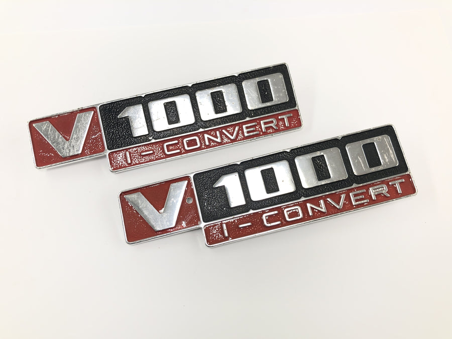 Moto Guzzi V 1000 Convert VG [1981] - Embleme Seitendeckel Schriftzüge Plaketten