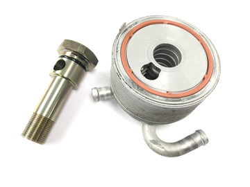 Yamaha YZF R1 RN09 [2002] - Oliekoeler warmtewisselaar oliefilterhuis oliefilteradapter
