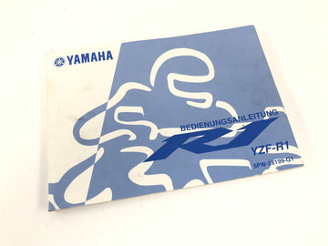 Yamaha YZF R1 RN09 [2002] - Gebruikershandleiding Bestuurdershandleiding